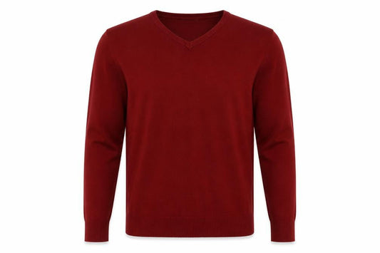 Debenhams Mens Red  Acrylic Pullover Sweatshirt Size S