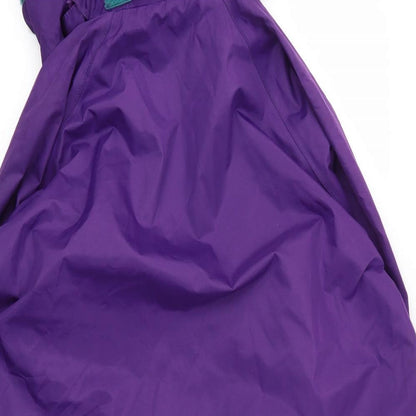 Preworn Mens Purple   Parka Coat Size S  Zip