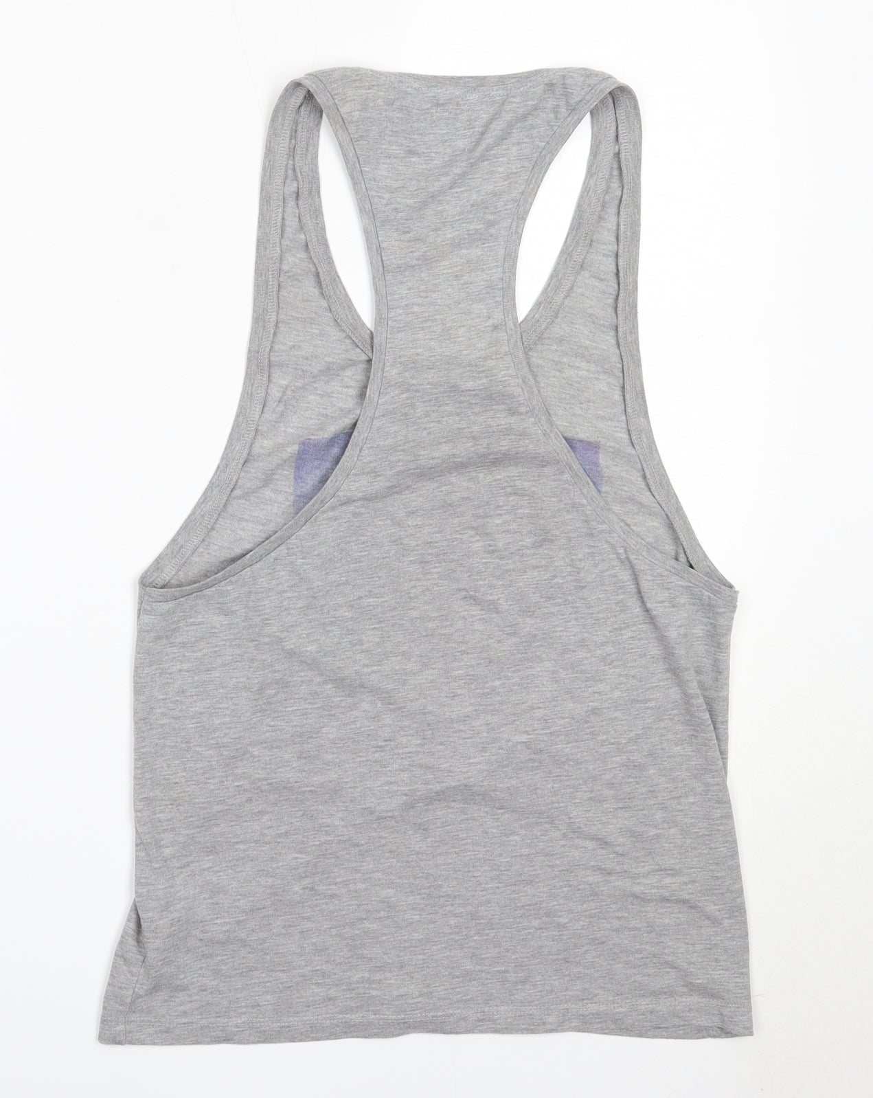 ASOS Mens Grey  Polyester  T-Shirt Size S Round Neck