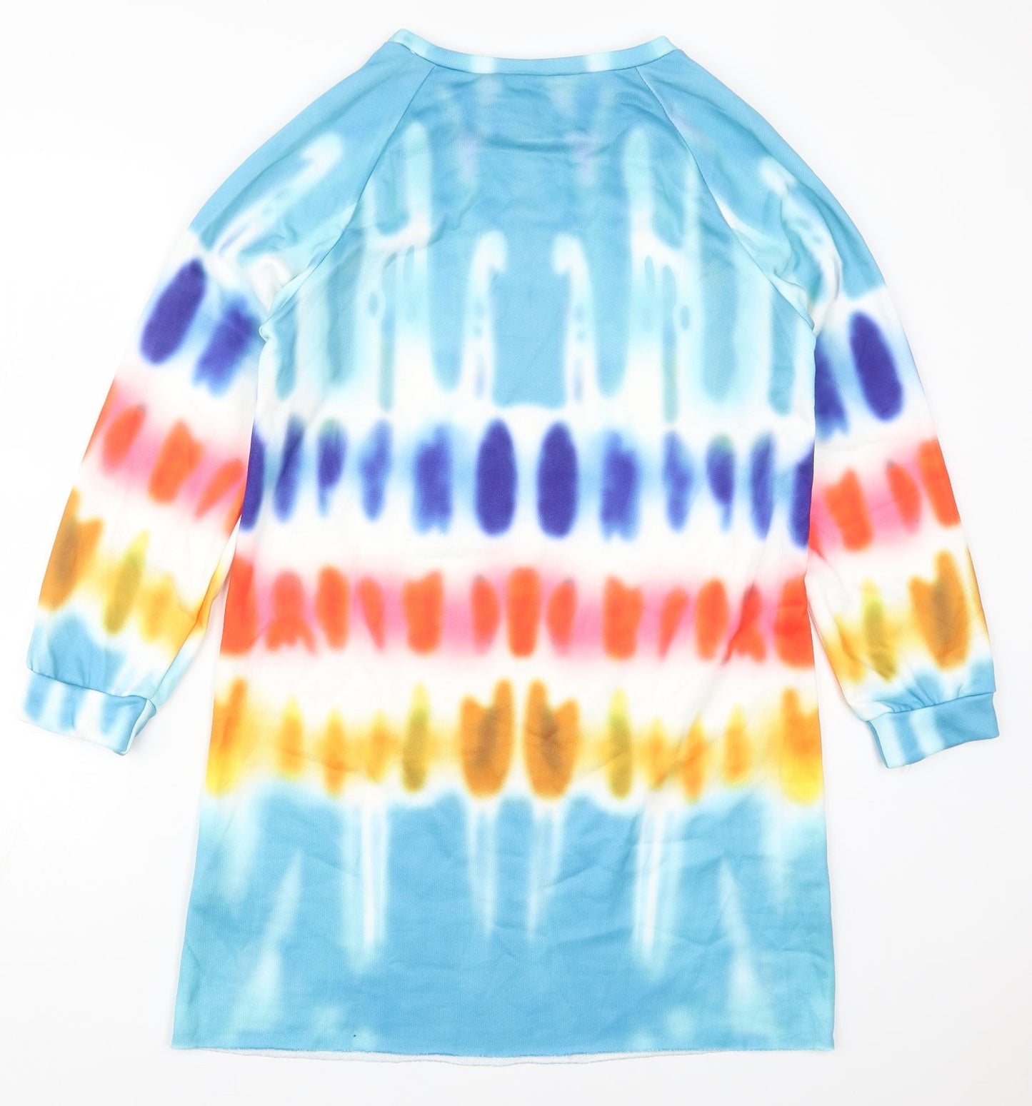 Preworn Womens Multicoloured Geometric Polyester Pullover Sweatshirt Size M  Pullover - Abstract