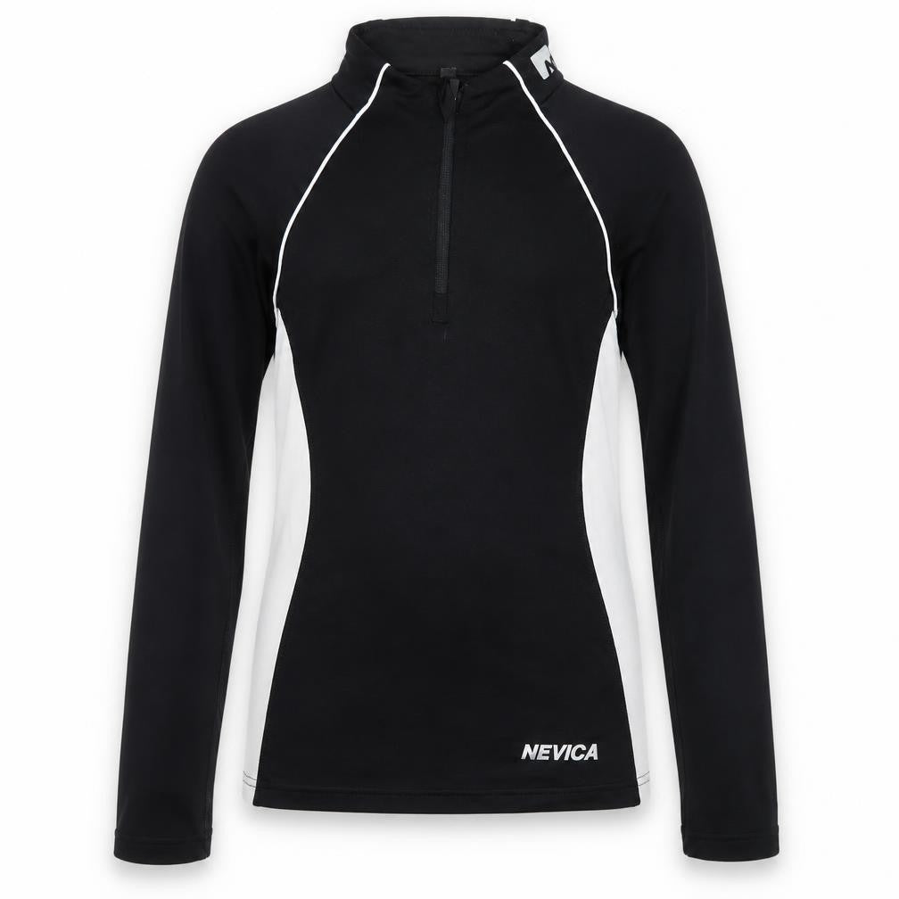 NEVICA Girls Black Colourblock Polyester Pullover Sweatshirt Size 7-8 Years