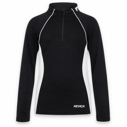 NEVICA Girls Black Colourblock Polyester Pullover Sweatshirt Size 7-8 Years