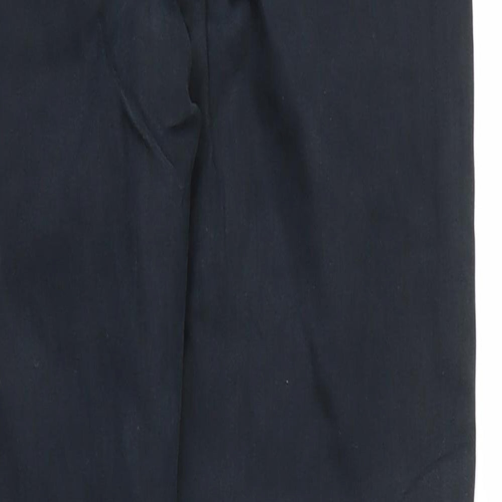 Topshop Womens Black  Cotton Skinny Jeans Size 28 in L27 in Regular Zip