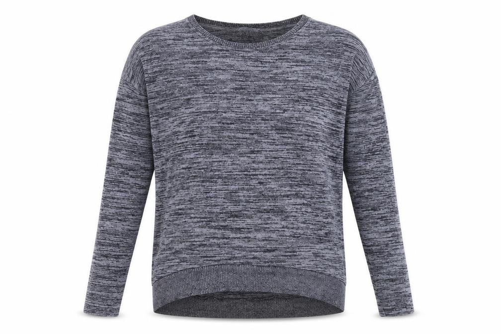 Gap Womens Blue Round Neck  Polyester Pullover Jumper Size M