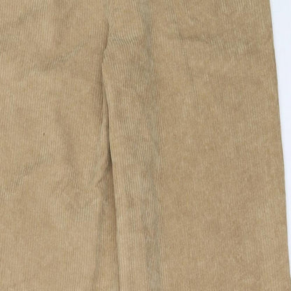 SHEIN Womens Beige  Polyester Trousers  Size XS L28 in Regular