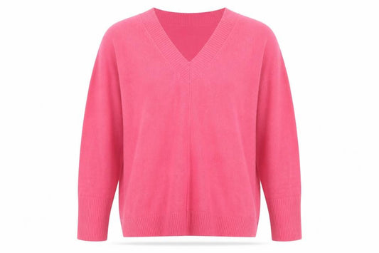 F&F Womens Pink  Acrylic Pullover Sweatshirt Size 12  Pullover