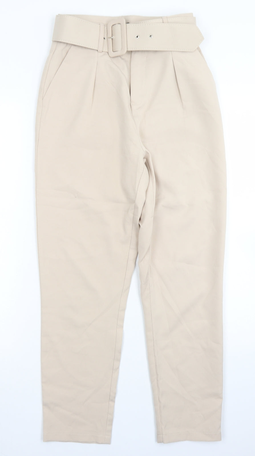Rebellious Womens Brown  Polyester Dress Pants Trousers Size 6 L26 in Regular Hook & Eye