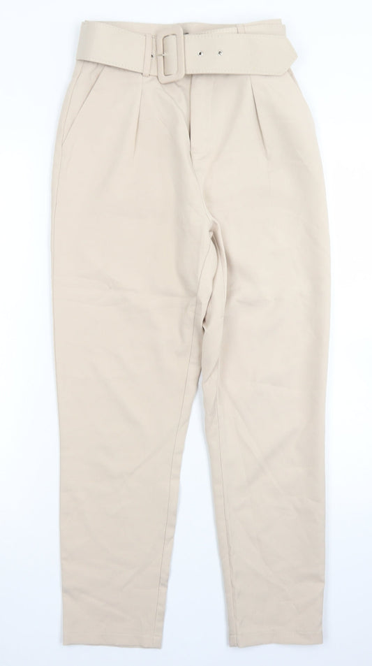 Rebellious Womens Brown  Polyester Dress Pants Trousers Size 6 L26 in Regular Hook & Eye