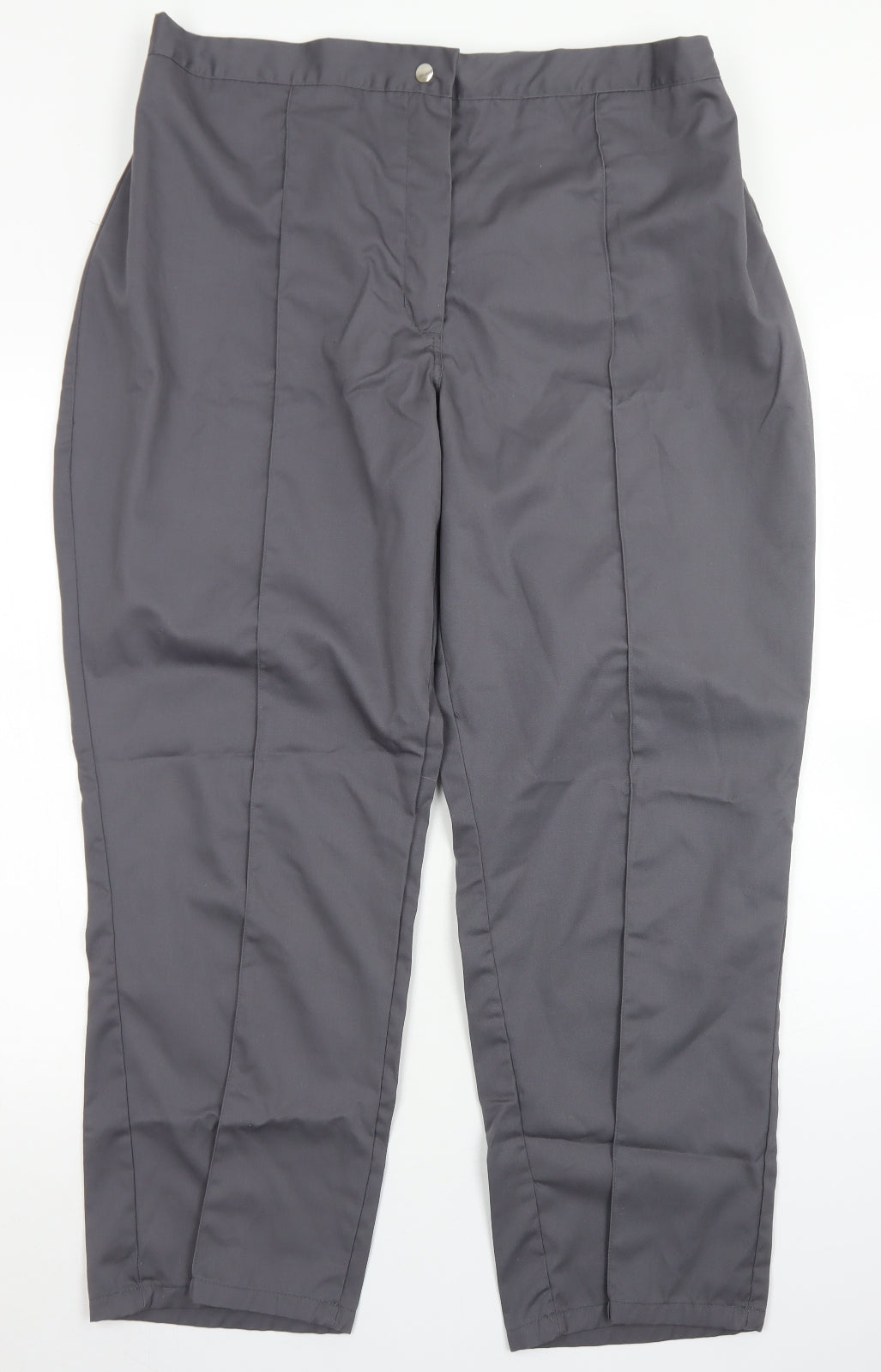 Alexandra Womens Grey  Polyester Dress Pants Trousers Size 22 L27 in Regular