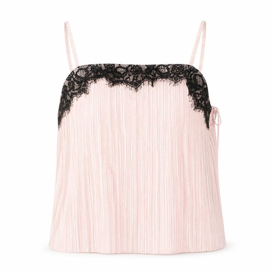 Miss Selfridge Womens Pink  Polyester Camisole Blouse Size 8 Round Neck