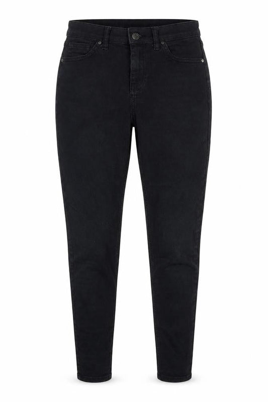 Topshop Womens Black  Cotton Skinny Jeans Size 26 in L28 in Regular