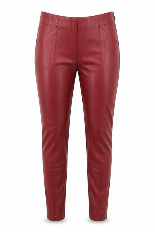 Zara Womens Red  Polyurethane Jegging Jeans Size S L28 in Regular