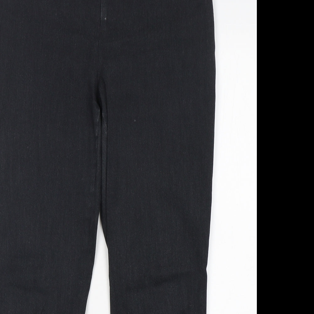 Gap Womens Grey  Cotton Trousers  Size 8 L27 in Slim