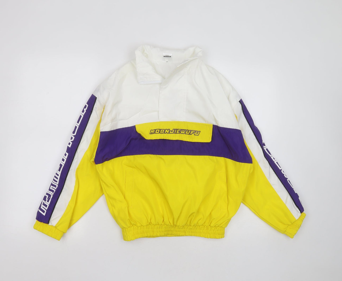 Preworn Boys Yellow   Jacket  Size 10 Years
