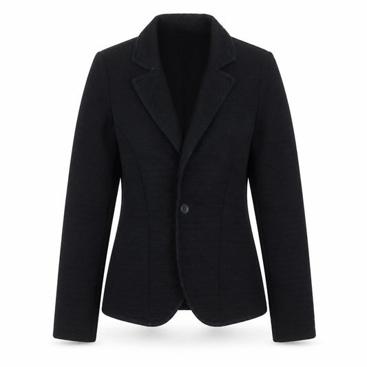 Dorothy Perkins Womens Black Geometric Polyester Jacket Blazer Size 8