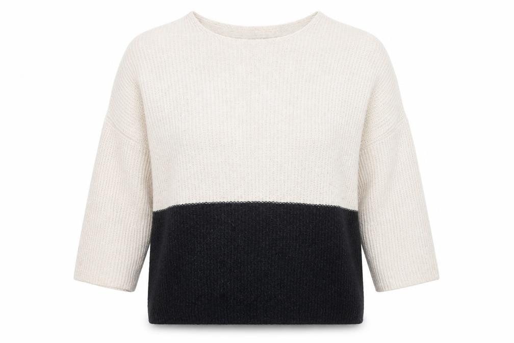 Only Womens Beige Round Neck  Cotton Pullover Jumper Size M