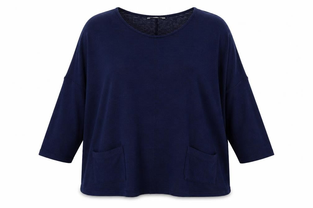 sainsburys Womens Blue  Polyester Pullover Sweatshirt Size 12  Pullover