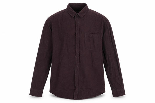 Topman Mens Purple  Cotton  Button-Up Size L Collared Button