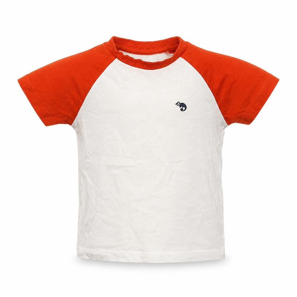 Matalan Boys White  Cotton Basic T-Shirt Size 12-18 Months Round Neck Pullover