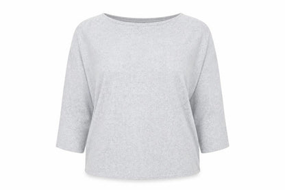 F&F Womens Grey Boat Neck  Polyester Pullover Jumper Size 22