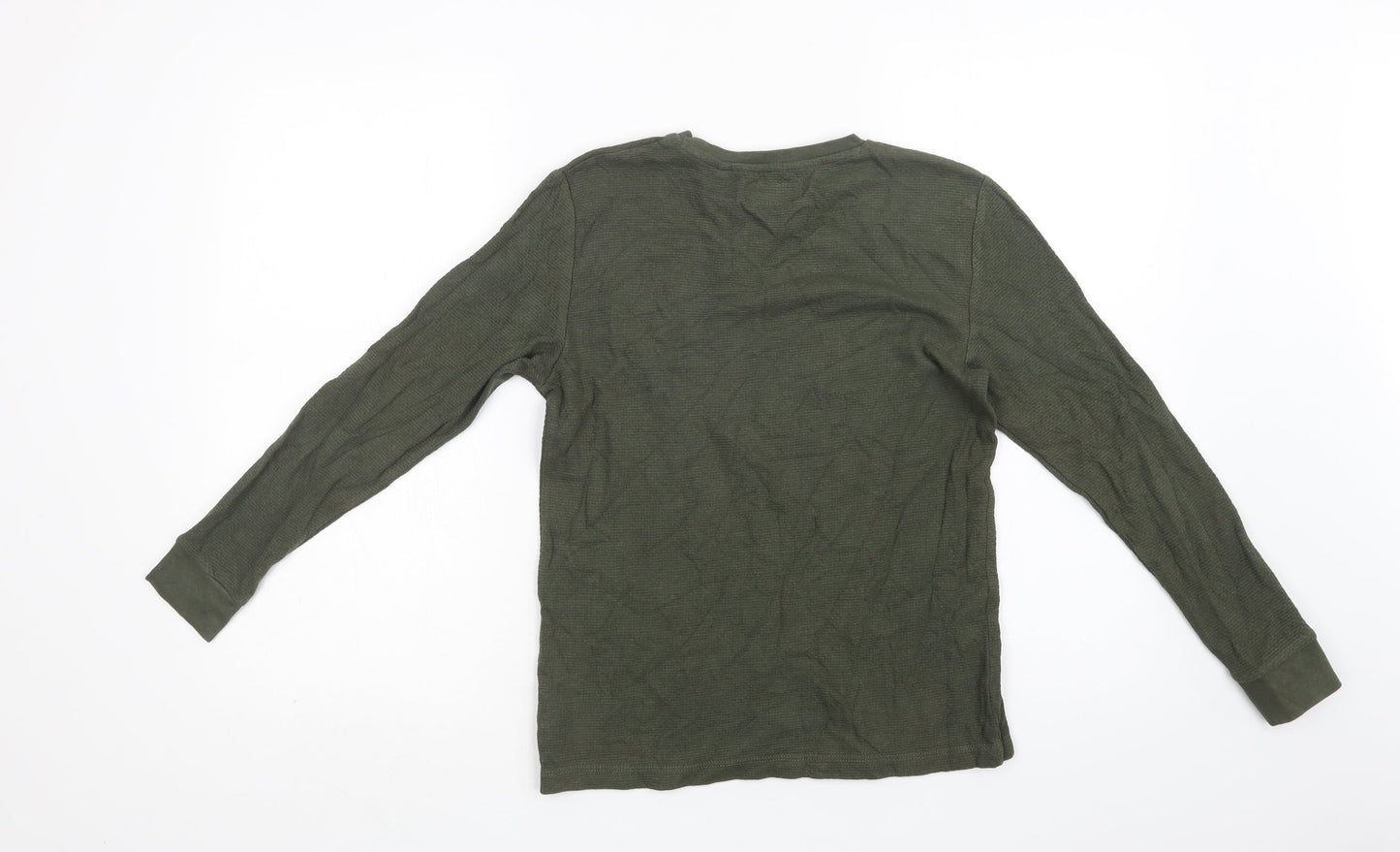 NEXT Boys Green  Cotton Pullover Sweatshirt Size 10 Years