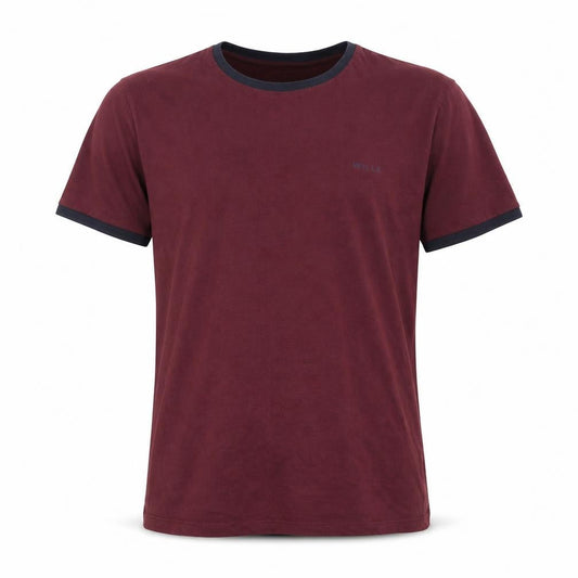 Jack Wills` Mens Purple  Cotton  T-Shirt Size S Crew Neck