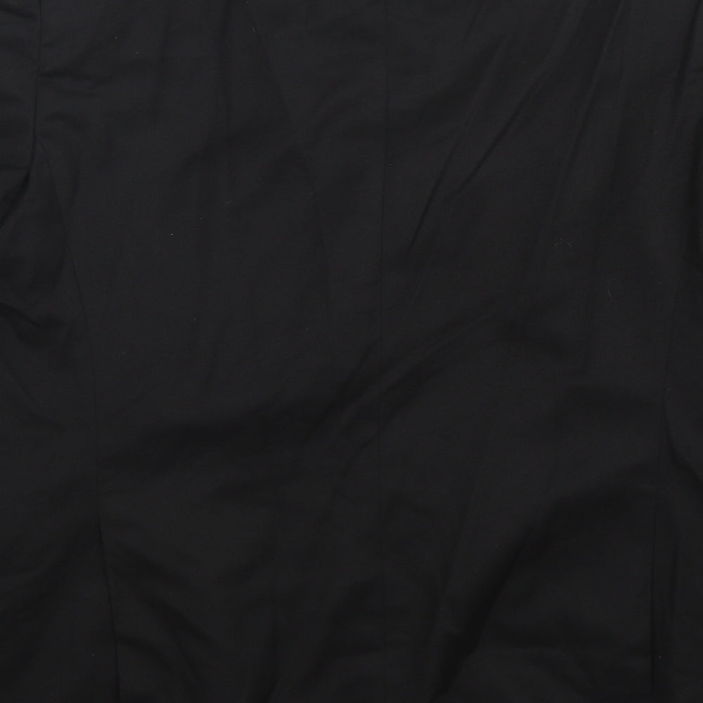 M&S Mens Black  Polyester Jacket Suit Jacket