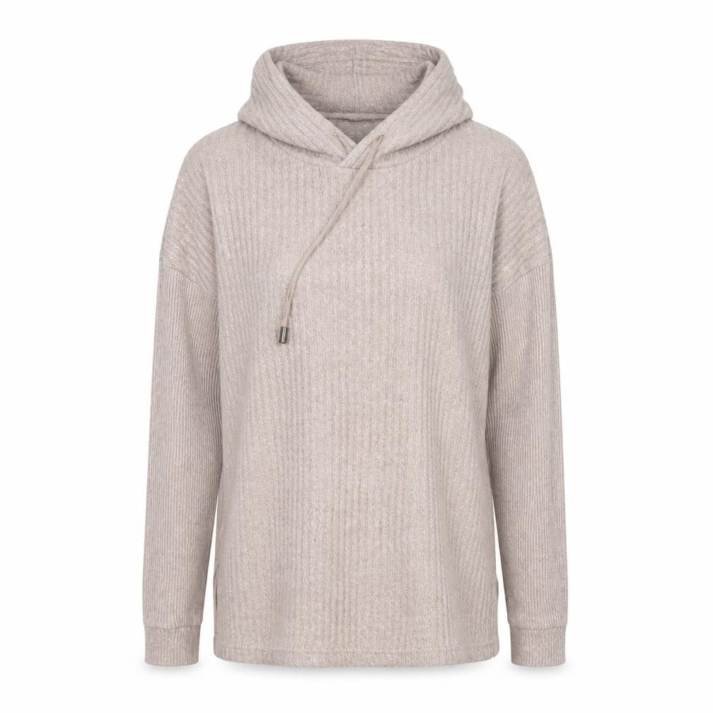 F&F Womens Beige  Polyester Pullover Hoodie Size XS