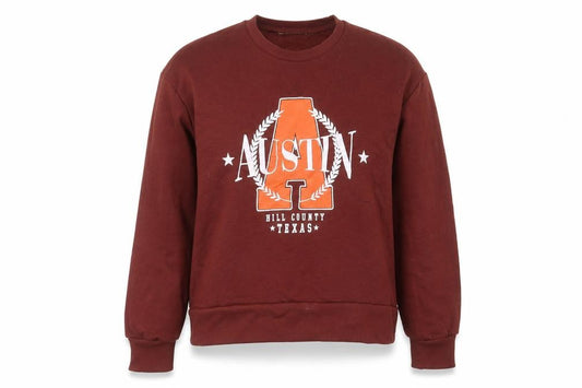 Primark Womens Brown  Polyester Pullover Sweatshirt Size S   - austin