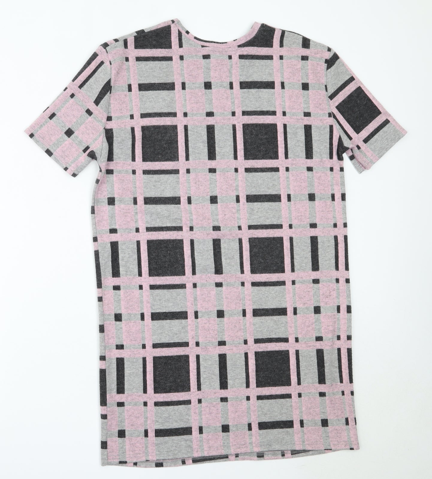 River Island Womens Grey  Polyester Shift  Size 6  Round Neck