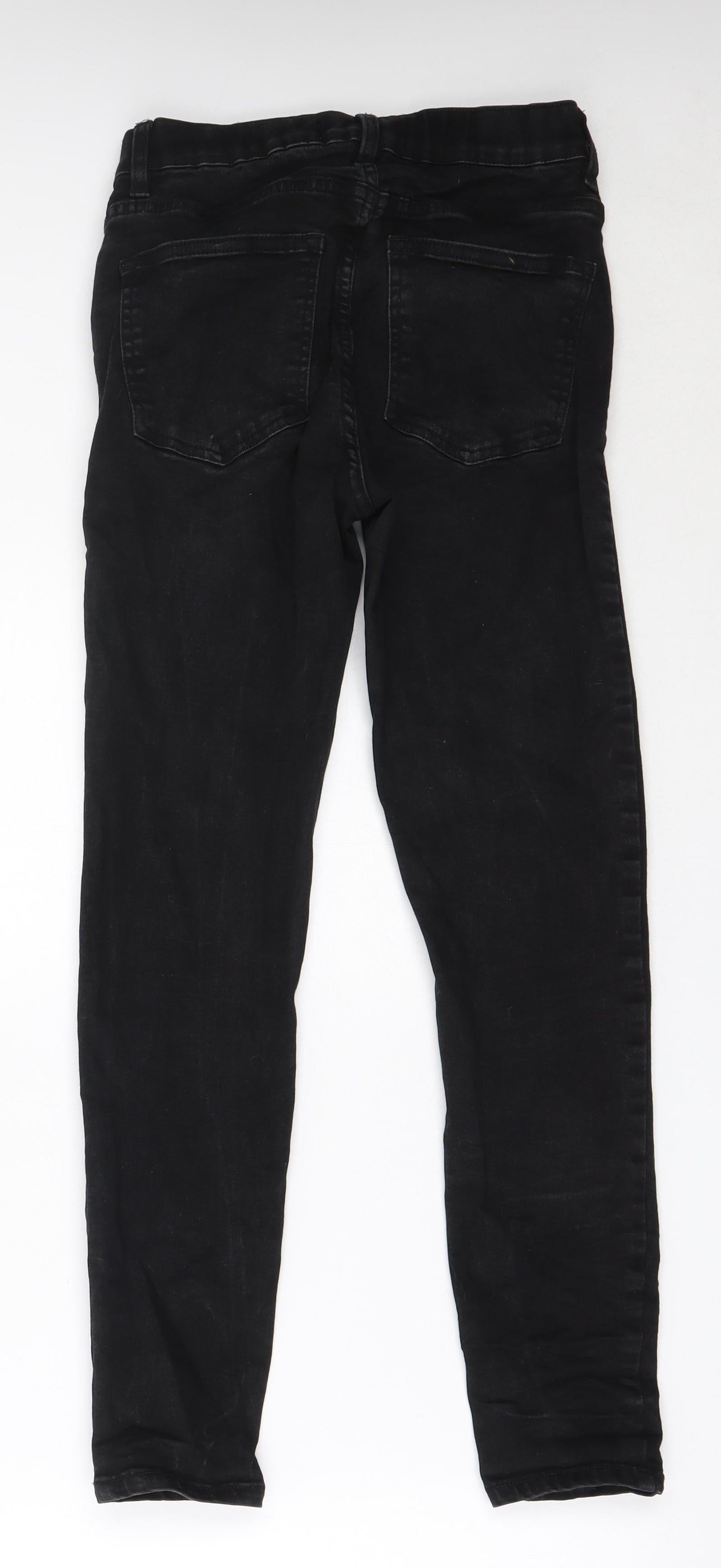365 Denim Womens Black  Cotton Skinny Jeans Size 8 L25 in Regular