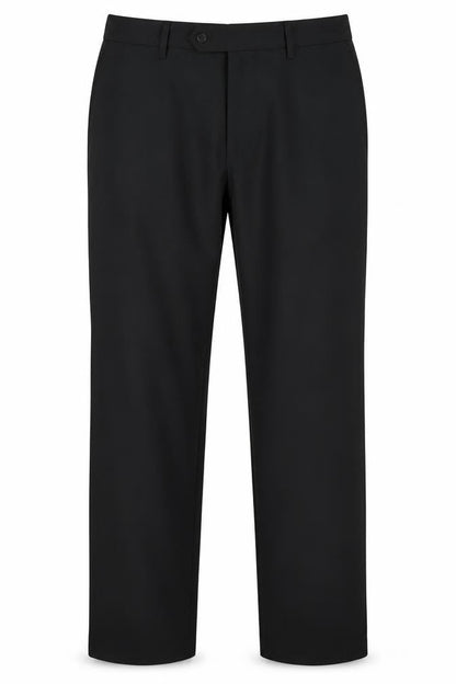 ONESIX5IVE Mens Black  Polyester Trousers  Size 32 L31 in Regular Button