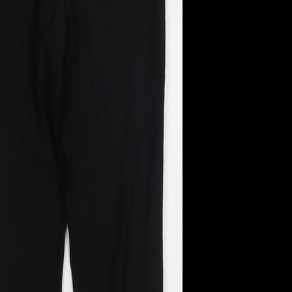 ONESIX5IVE Mens Black  Polyester Trousers  Size 32 L31 in Regular Button