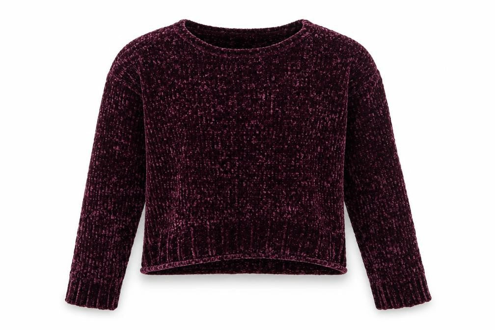 miss evie Girls Purple  Polyester Pullover Sweatshirt Size 11-12 Years  Pullover