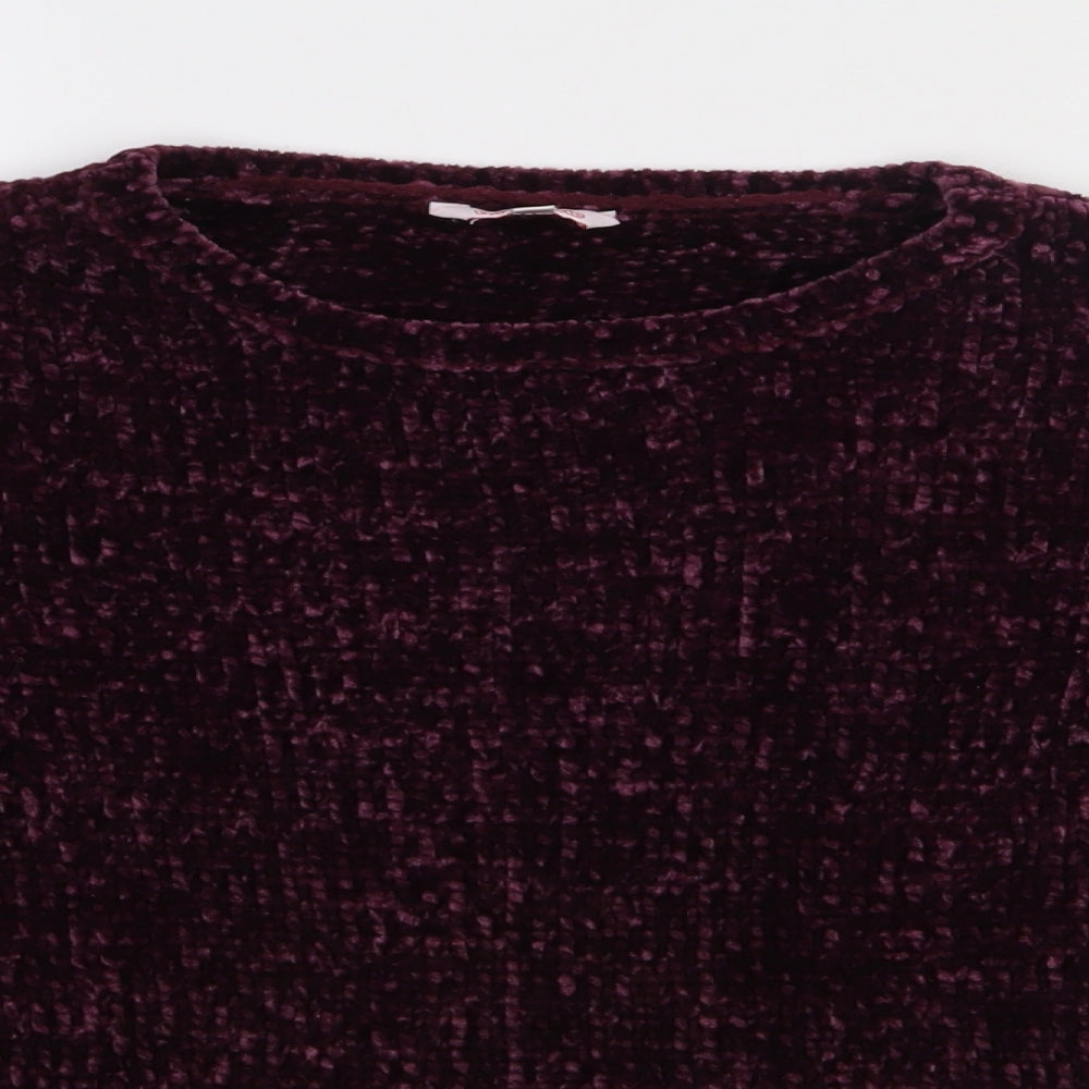 miss evie Girls Purple  Polyester Pullover Sweatshirt Size 11-12 Years  Pullover