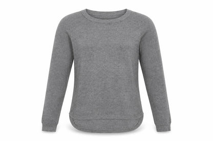 Cyrus Mens Grey Crew Neck  Viscose Pullover Jumper Size M