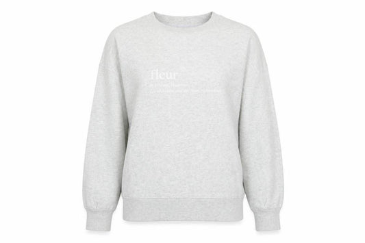 NEXT Womens Grey  Cotton Pullover Sweatshirt Size XS
