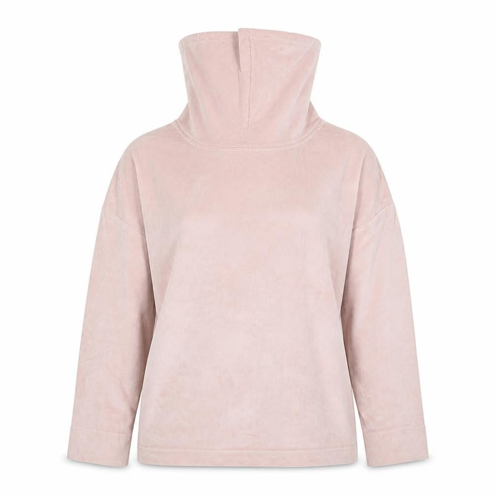 F&F Womens Pink Roll Neck  Polyester Pullover Jumper Size S