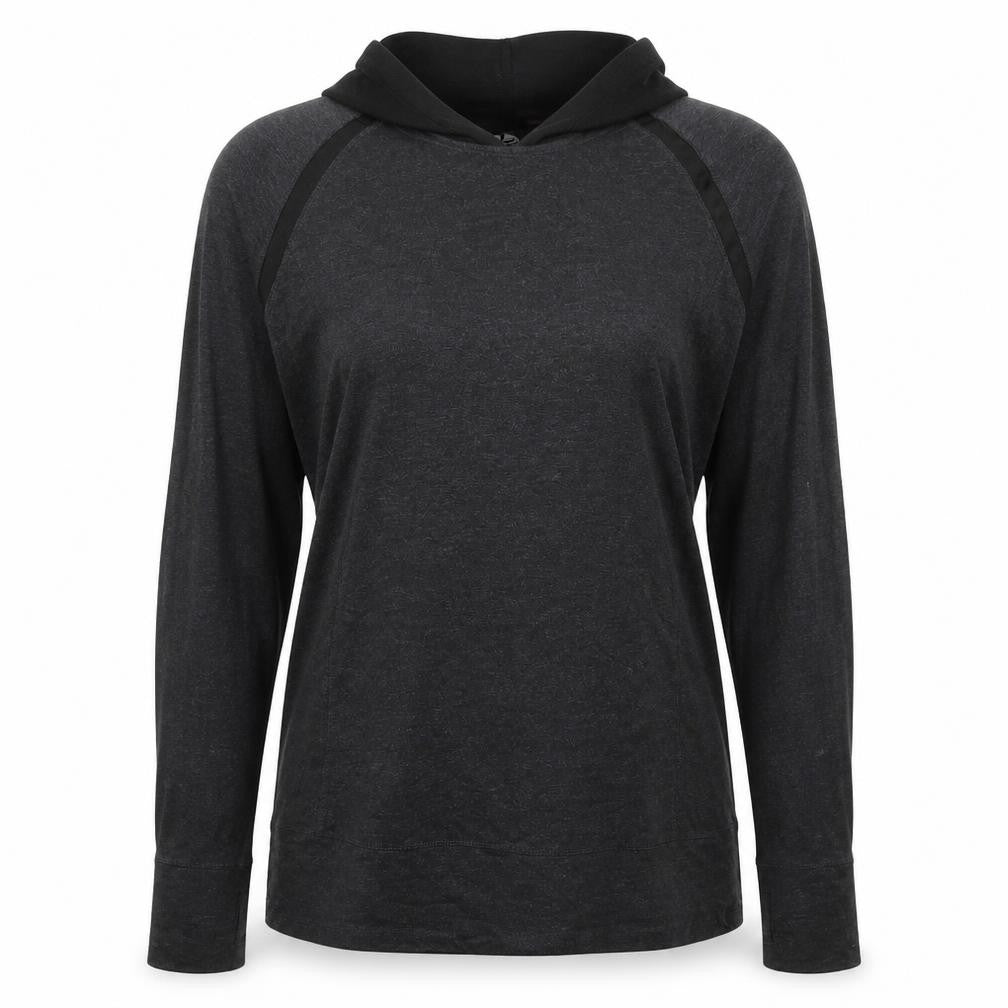 Athletic Works Womens Grey  Cotton Pullover Hoodie Size M