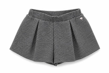 Fagottino Girls Black  Polyester Skater Skort Size 2 Years  Regular Pull On