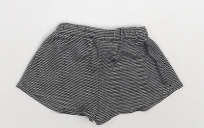 Fagottino Girls Black  Polyester Skater Skort Size 2 Years  Regular Pull On