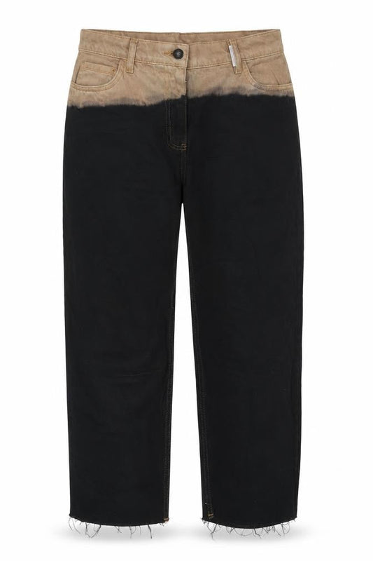 COLLUSION Womens Black  Cotton Mom Jeans Size 32 in L30 in Regular