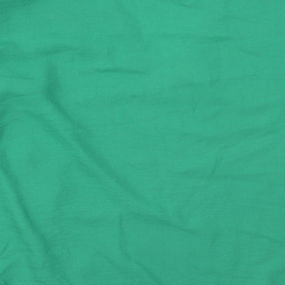 In the Style Womens Green  Polyester Basic Blouse Size 14 V-Neck