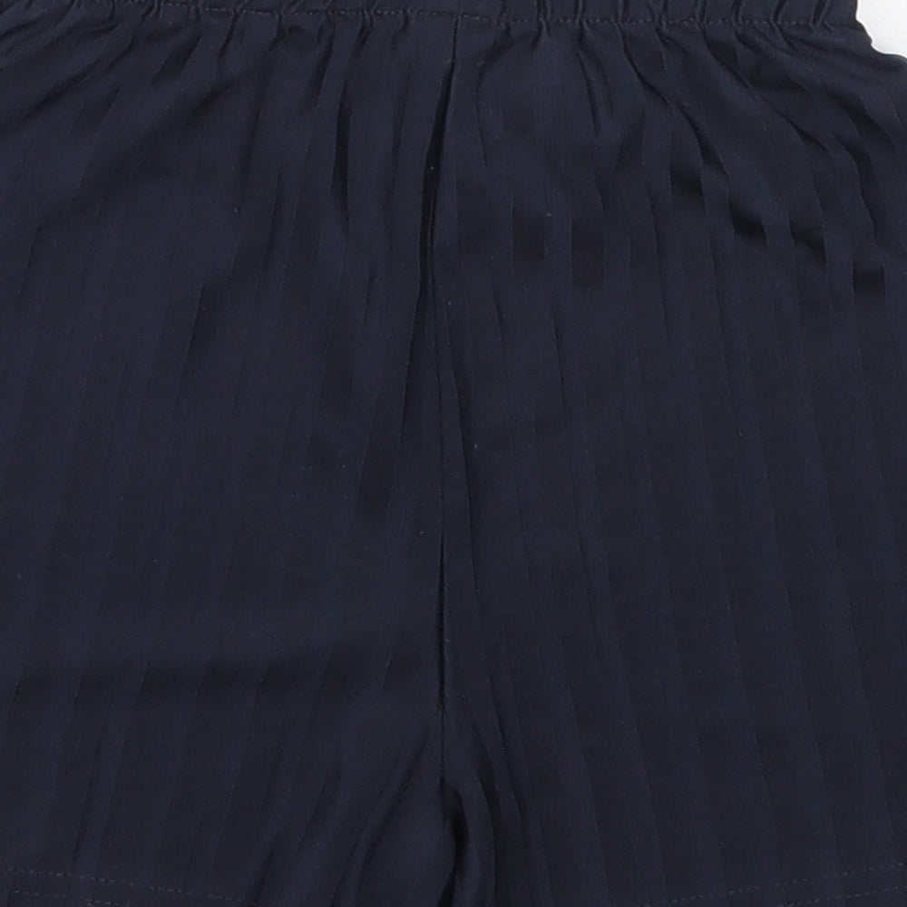 TU Boys Blue  Polyester Sweat Shorts Size 6 Years  Regular