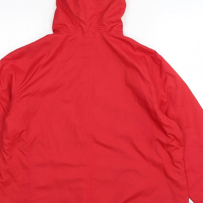 Evie Womens Red   Jacket  Size 16  Zip