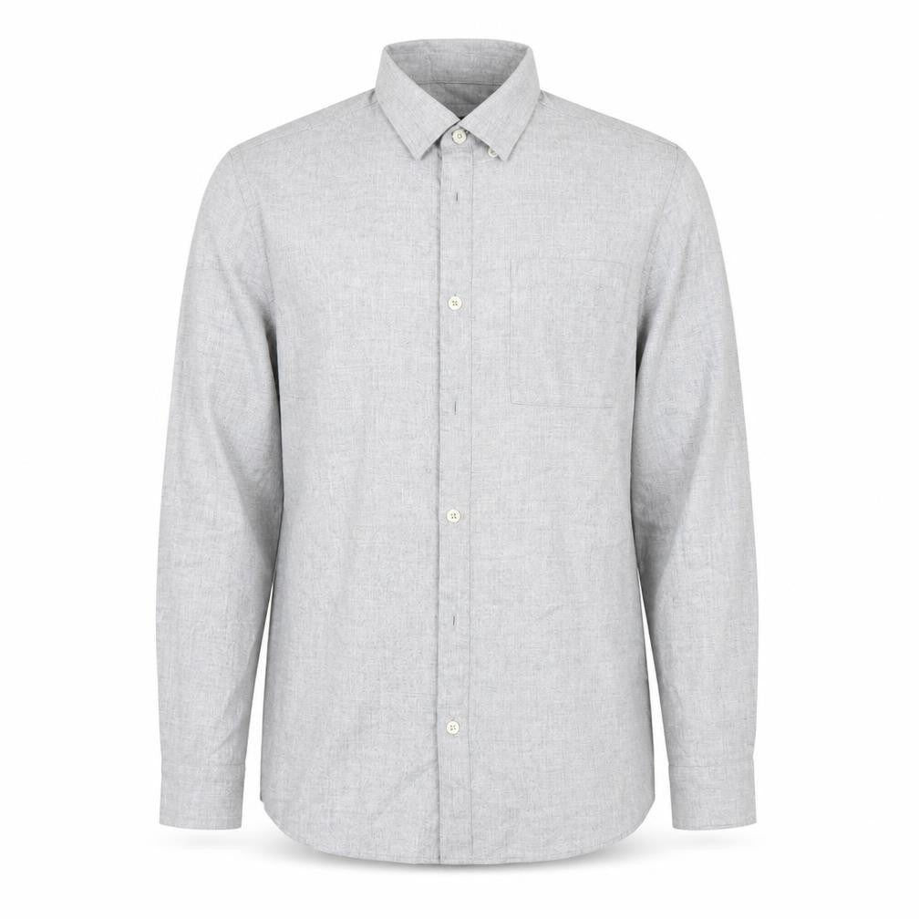 River Island Mens Gold  Polyester  Button-Up Size S Collared Button