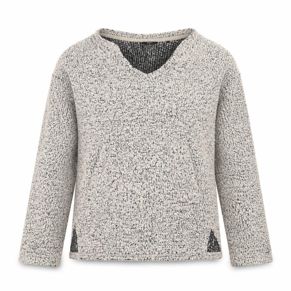 NEXT Womens Beige V-Neck  Acrylic Pullover Jumper Size 10