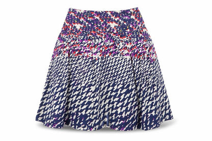 Leota Womens Blue  Elastane A-Line Skirt Size XS