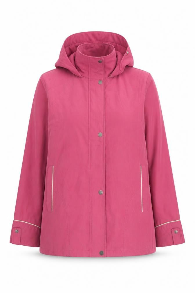 Balmoral Womens Pink   Parka Coat Size 12  Zip
