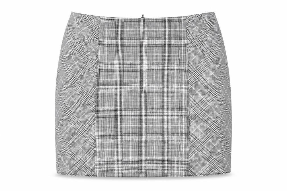 H&M Womens Grey  Polyester Mini Skirt Size 38